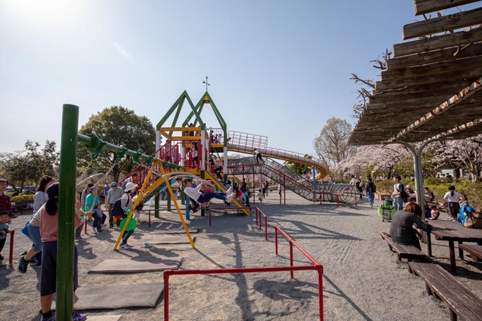 上尾丸山公園　児童遊園地（大型金属製複合遊具）2019年撮影