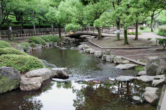 上尾丸山公園 水遊び場