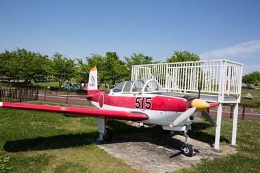 羽生スカイスポーツ公園　自衛隊　T-3型初等練習機
