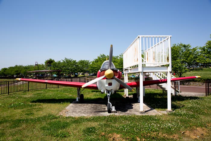 羽生スカイスポーツ公園　T-3型初等練習機