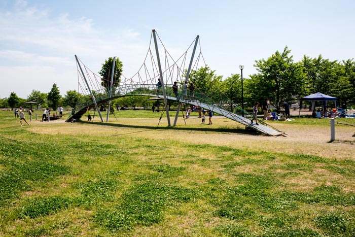羽生スカイスポーツ公園　吊り橋