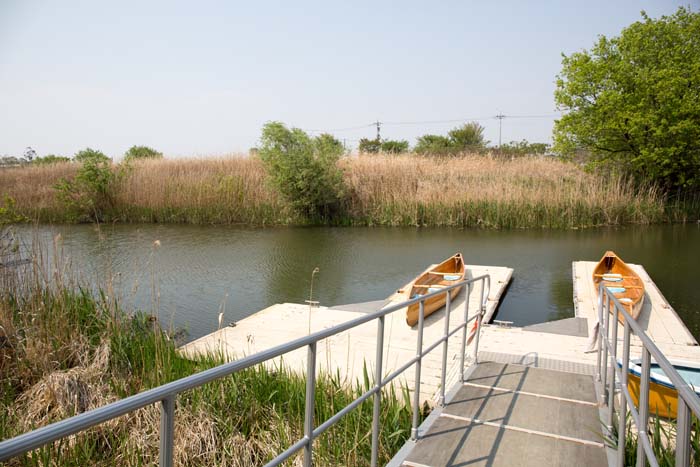 羽生水郷公園 カヌー体験 乗り場