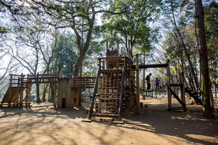 平塚公園 フィールドアスレチック