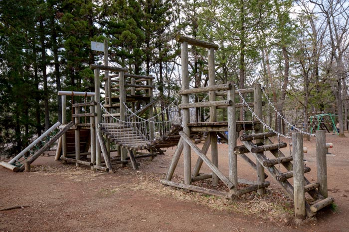 羊山公園 冒険の森わんぱく広場(アスレチック)
