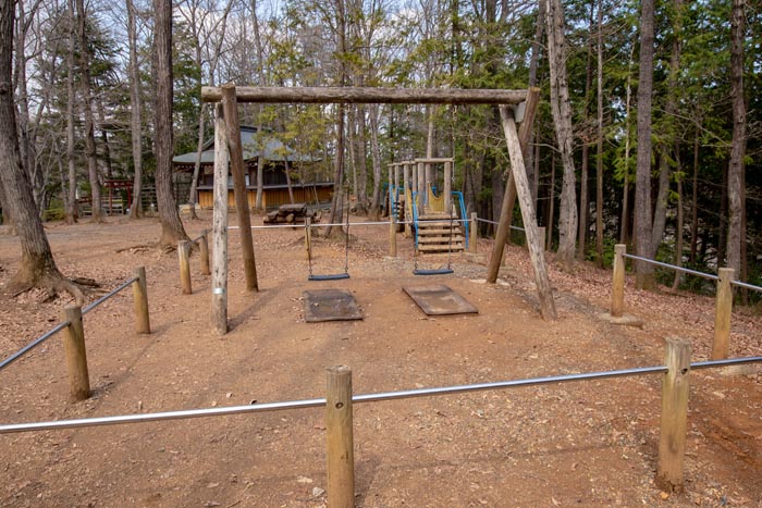 羊山公園 冒険の森わんぱく広場(アスレチック)
