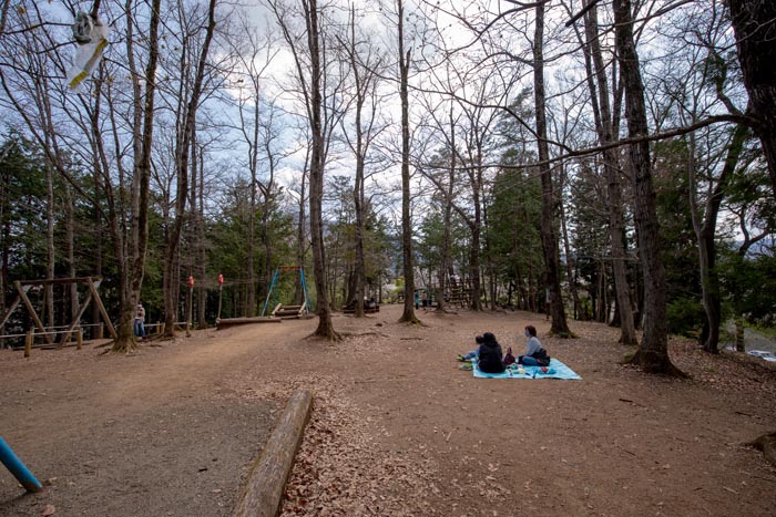 羊山公園 冒険の森わんぱく広場(アスレチック)