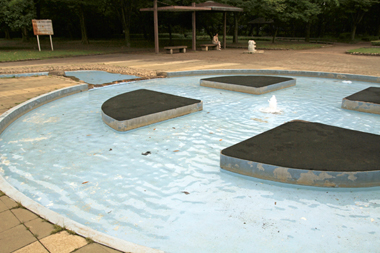 伊奈町町制施行記念公園　水辺の広場　下流の池