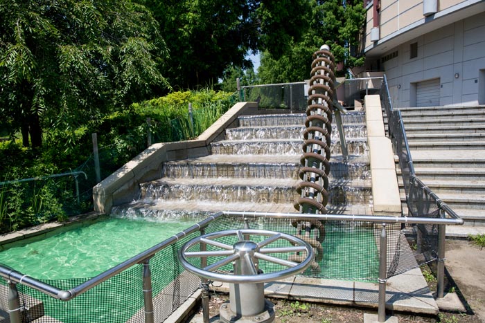 上平公園 水遊び