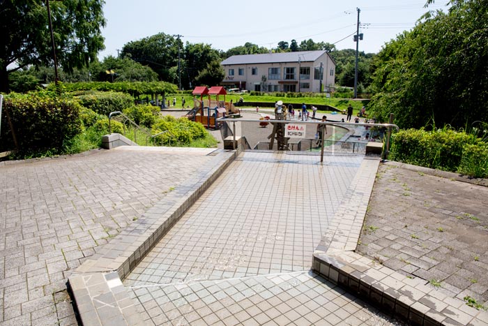 上平公園 水遊び