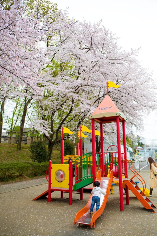 北本市子供公園 幼児対象の小型複合遊具