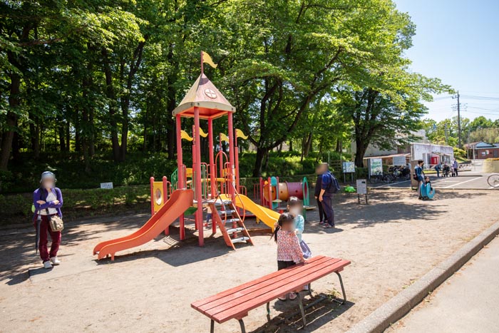 北本市子供公園 幼児対象の小型複合遊具