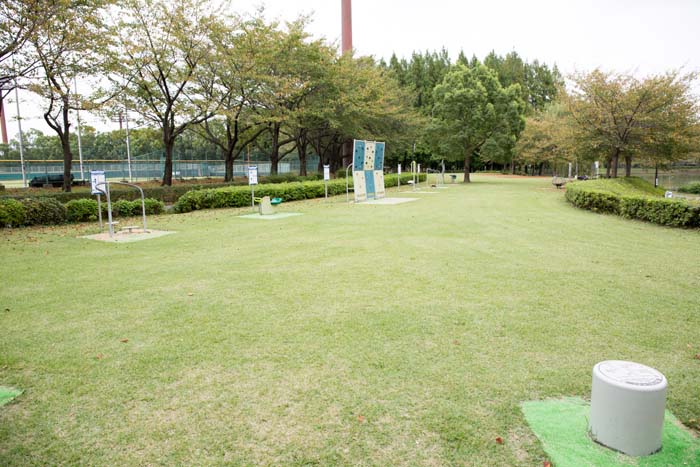 北本総合公園　健康遊具の広場