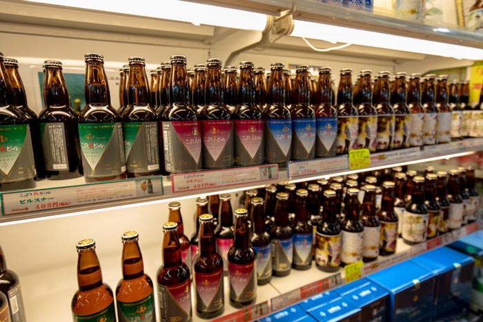 キヤッセ羽生 むじなも市場 こぶし花ビール