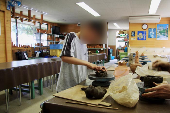 さきたま古墳公園 はにわの館 埴輪作り体験