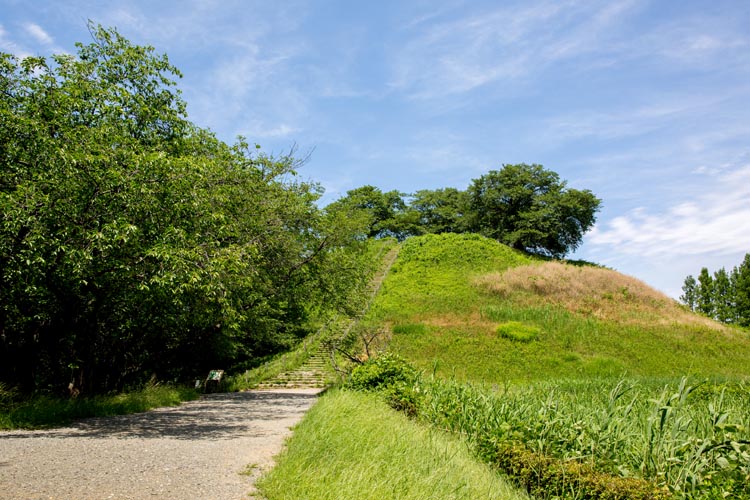 さきたま古墳公園 行田市 丸墓山古墳 公園へ行こう