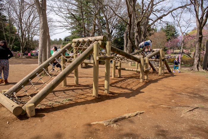 古河公方公園(古河総合公園)フィールドアスレチック