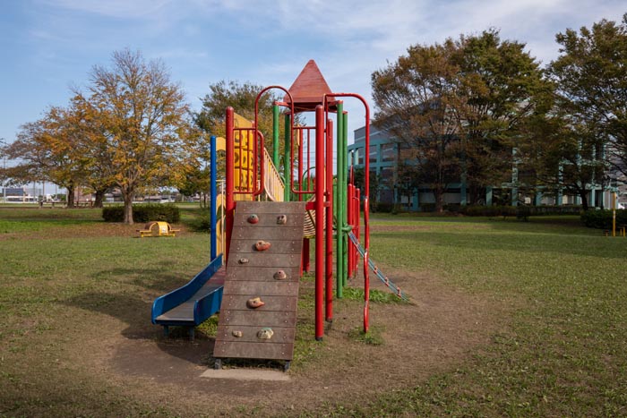松伏記念公園 小型の複合遊具