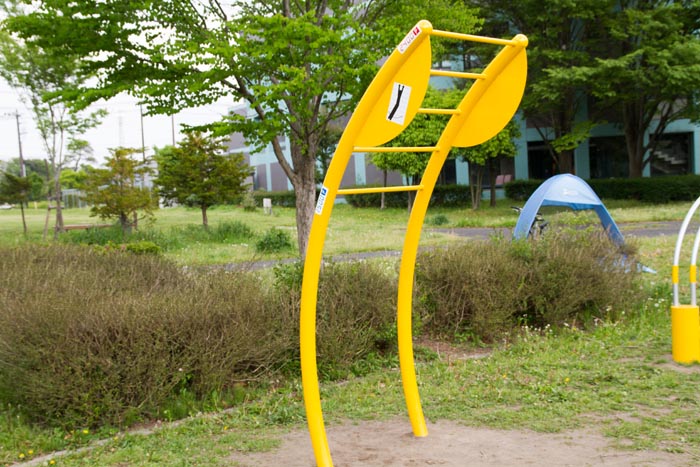 松伏記念公園 健康遊具