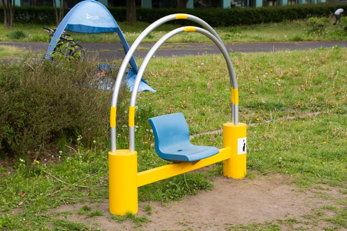 松伏記念公園 健康遊具