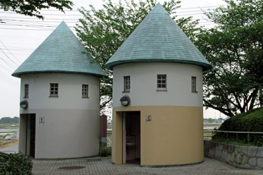 松伏総合公園 展望風車(スペイン風)