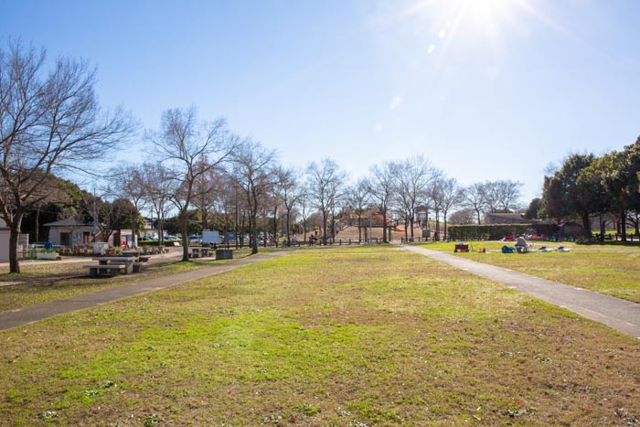 みさと公園 埼玉県三郷市 バーベキュー場 炊飯場 公園へ行こう