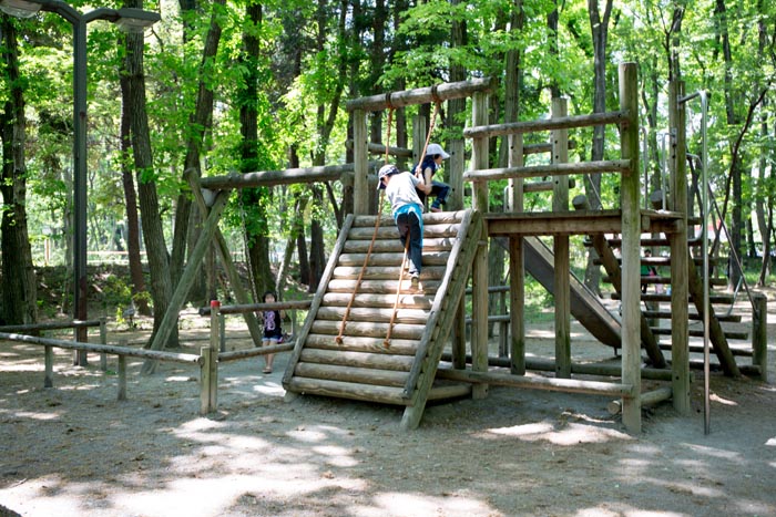 埼玉県農林公園 深谷市 アスレチックと子供広場 公園へ行こう