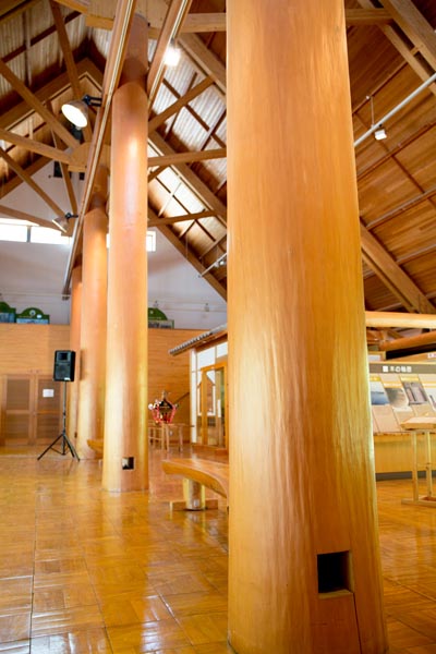 埼玉県農林公園　木材文化館　展示室