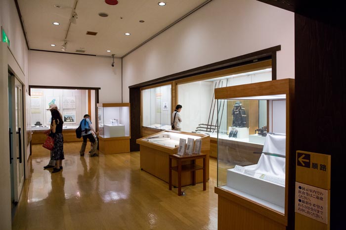 関宿城博物館　2階企画展示室
