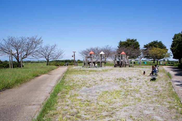 関宿城博物館　関宿にこにこ水辺公園　複合遊具