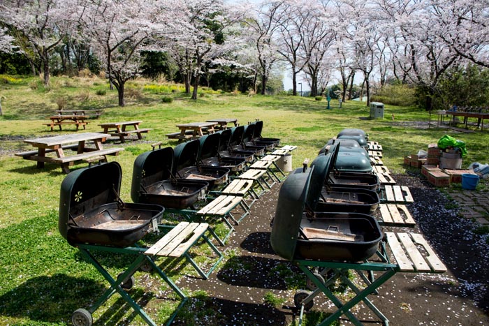 国営武蔵丘陵森林公園 野外炊飯広場(バーベキュー場)