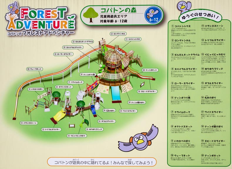 しらこばと水上公園 コバトンの森