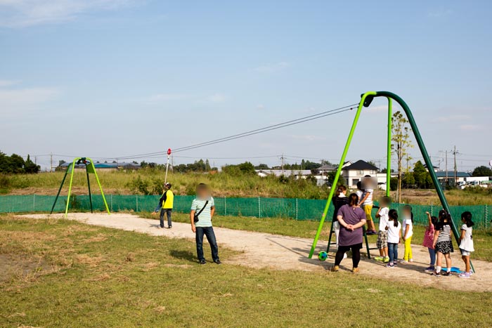 しらこばと水上公園 越谷市 タワーネットとターザンロープ 公園へ行こう